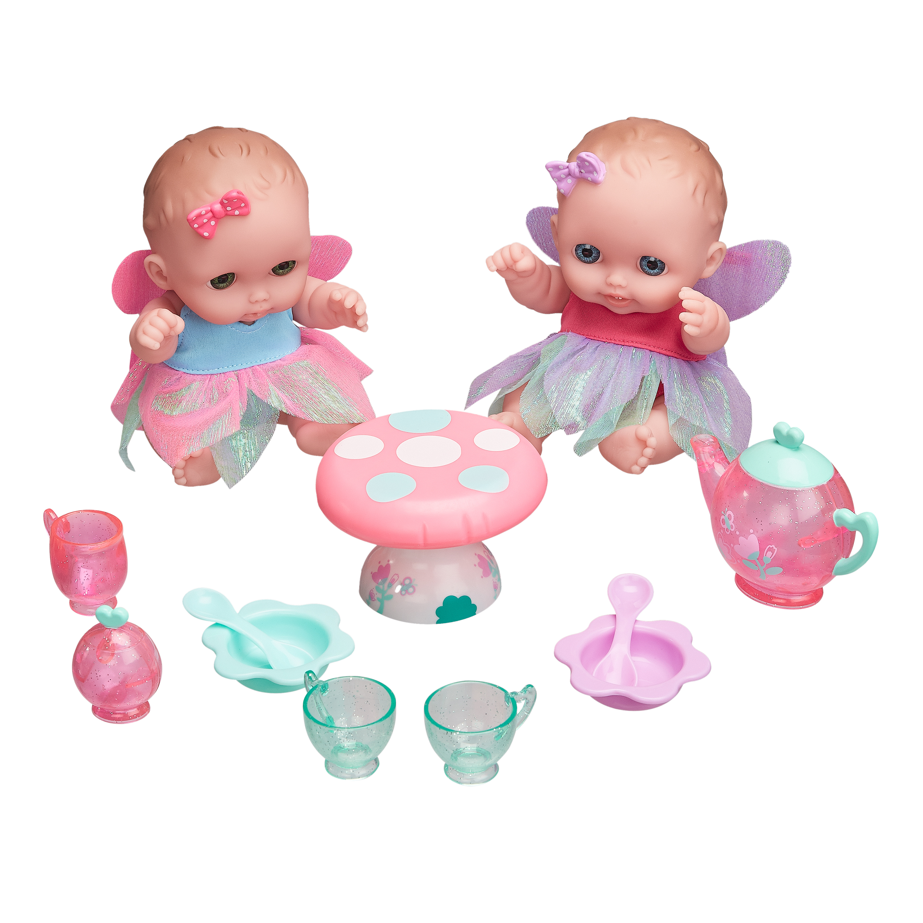 My Sweet Love Lots Lil Cutesies Twin Doll Fairy Tea Set - image 1 of 4