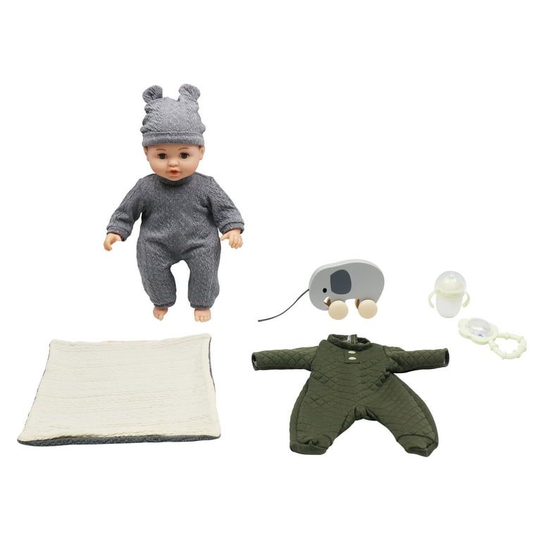 My Sweet Love 14-inch Baby Doll with Light Skin Tone, Play Set