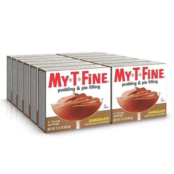 My T Fine Pudding Pie Filling, Chocolate, 3.12 Ounce