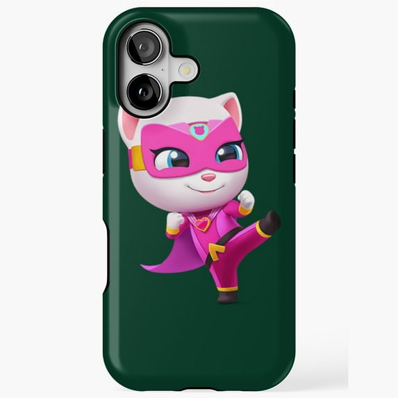 My Talking Angela Game Cartoon Compatible Phone Case for iPhone 11–17 Pro Max
