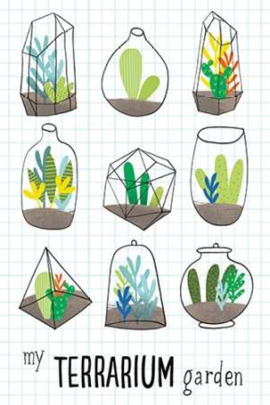 My Terrarium Garden Canvas Art - Lamai McCartan (12 x 18)