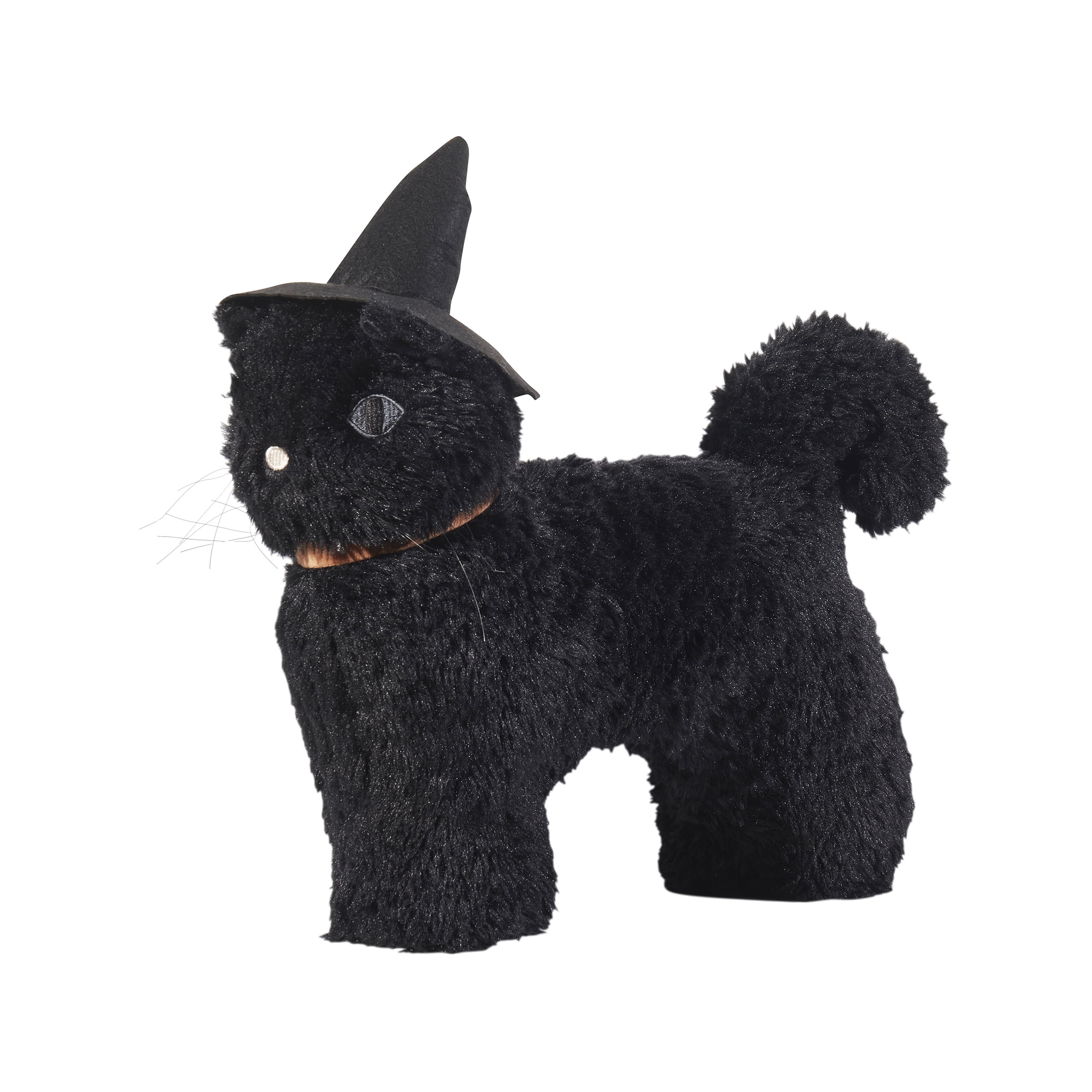 My Texas House Witch Black Cat Halloween Decorative Pillow, 12 in x 17 in