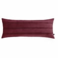 thumbnail image 1 of My Texas House 14" x 36" Rosalinn Red Velvet Oblong Decorative Pillow, 1 of 5