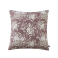 thumbnail image 1 of My Texas House 20" x 20" Candace Dusty Mauve Floral Cotton Decorative Pillow, 1 of 6