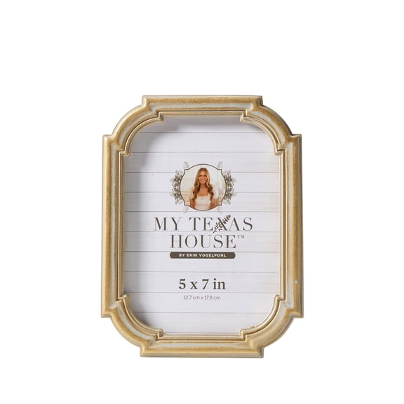 My Texas House 5" x 7" Gold Tabletop Picture Frame