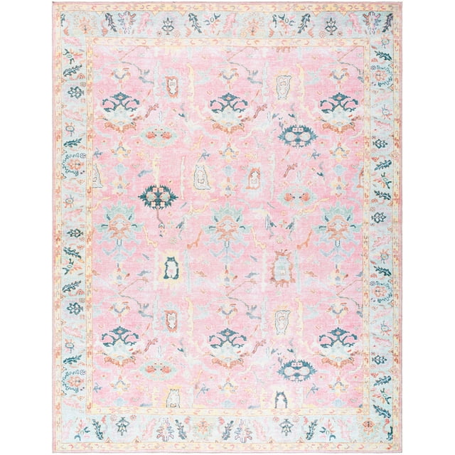 My Texas House Eloise Traditional Floral Indoor Washable 8' x 10' Area