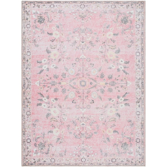My Texas House Lucy Traditional Indoor Washable 9' x 12' Area Rug