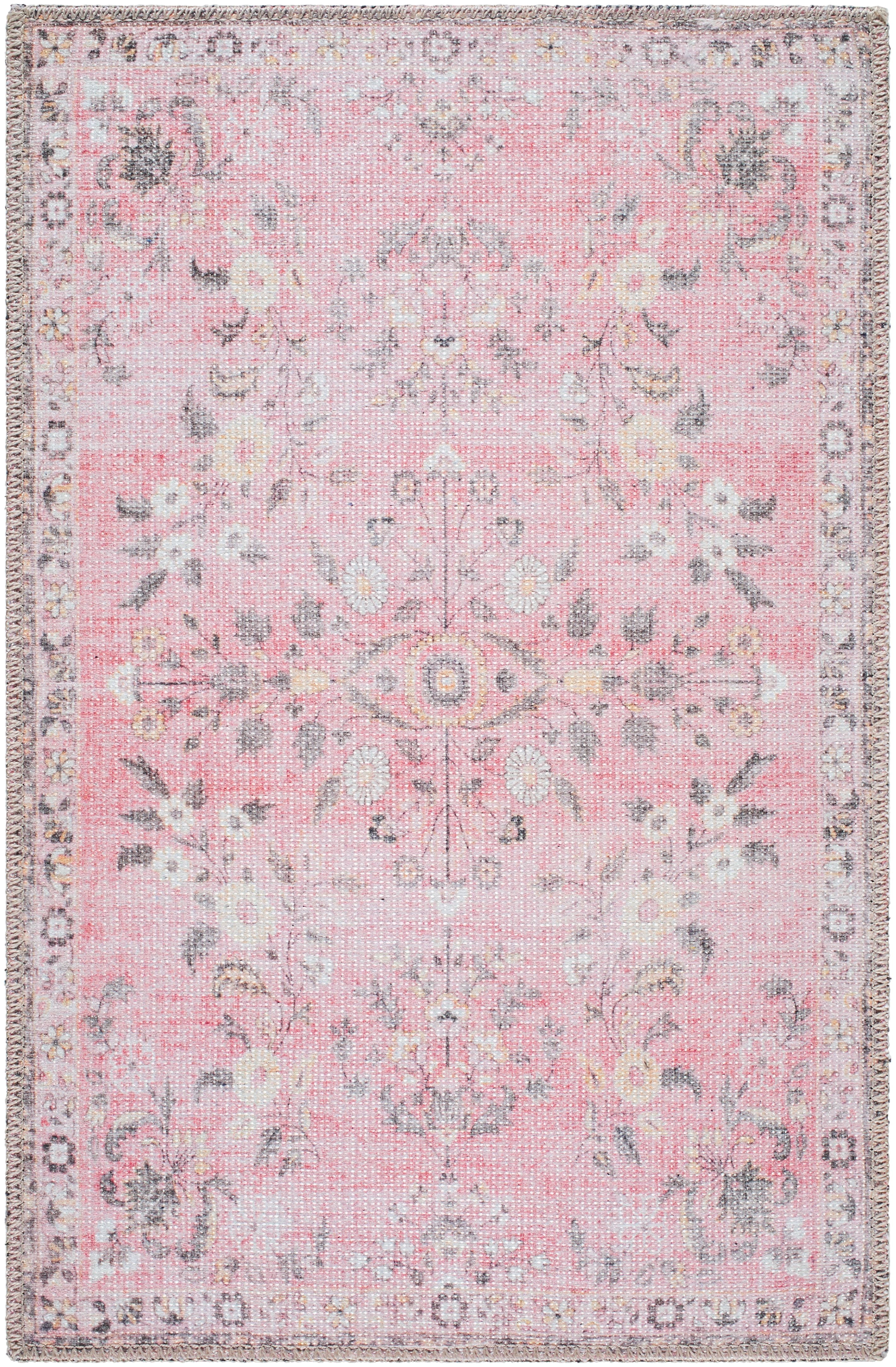 My Texas House Lucy Traditional Indoor Washable Scatter Rug