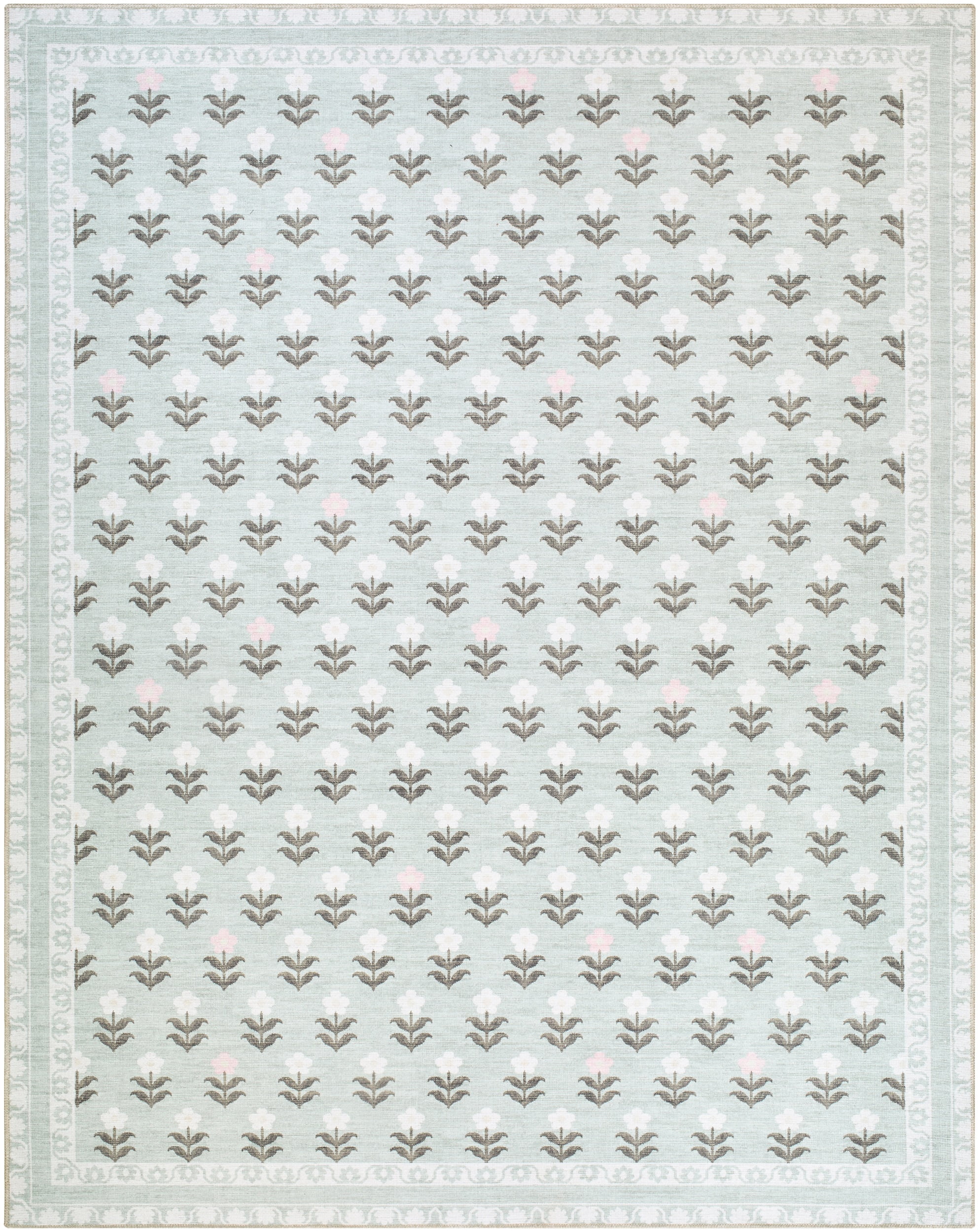 My Texas House Back to Campus Ivy Area Rug, 7 ft 10 in x 10 ft