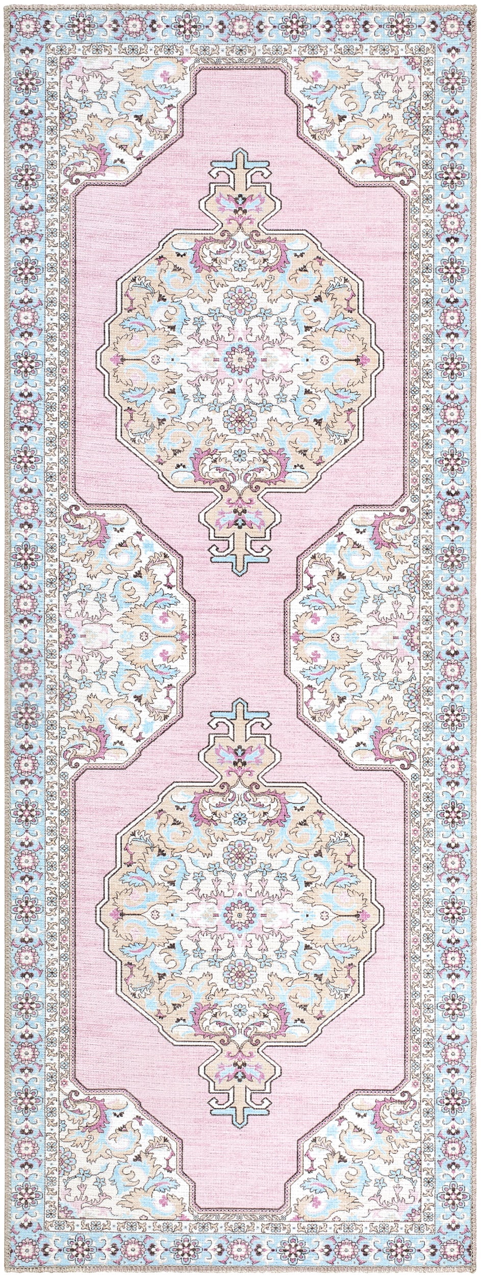 My Texas House Back to Campus Louisa Runner Rug, 2 ft 7 in x 7 ft