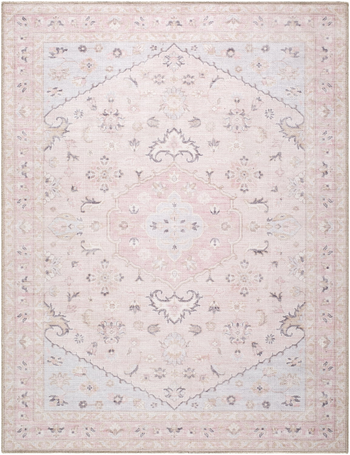 My Texas House Back to Campus Mia 5'3" x 7' Washable Area Rug
