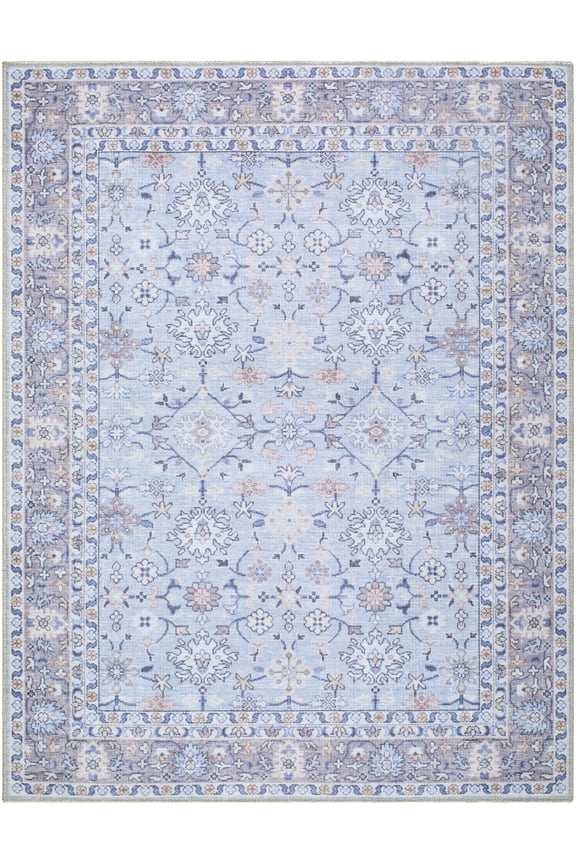 Back to Campus Nova 5'3" x 7' Washable Area Rug