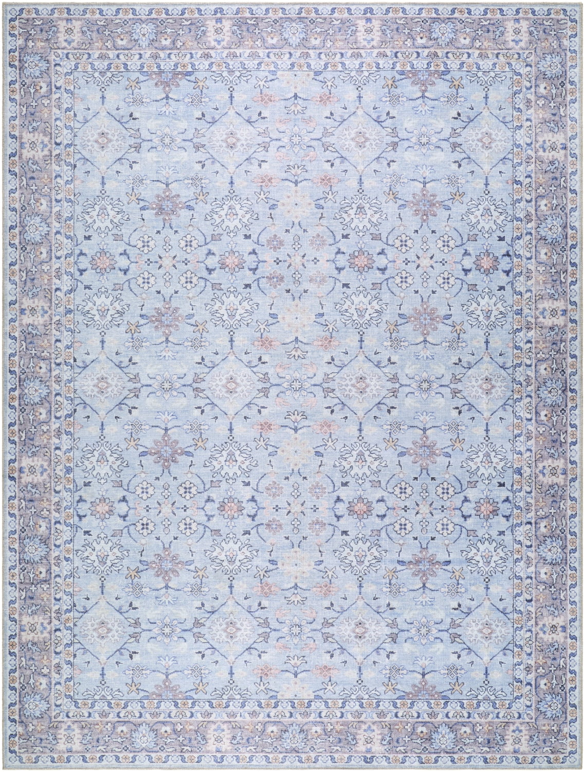 My Texas House Back to Campus Amelina Floral Indoor Area Rug