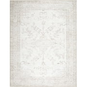 My Texas House Pearl 5'3" x 7' Washable Area Rug