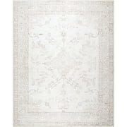 My Texas House Back to Campus Pearl 7'10" x 10' Washable Area Rug