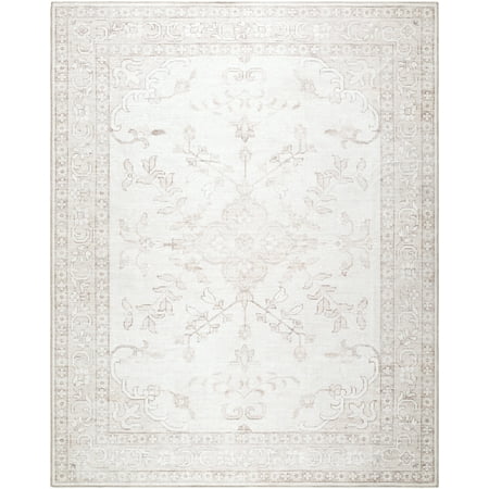 My Texas House Back to Campus Pearl 7'10" x 10' Washable Area Rug