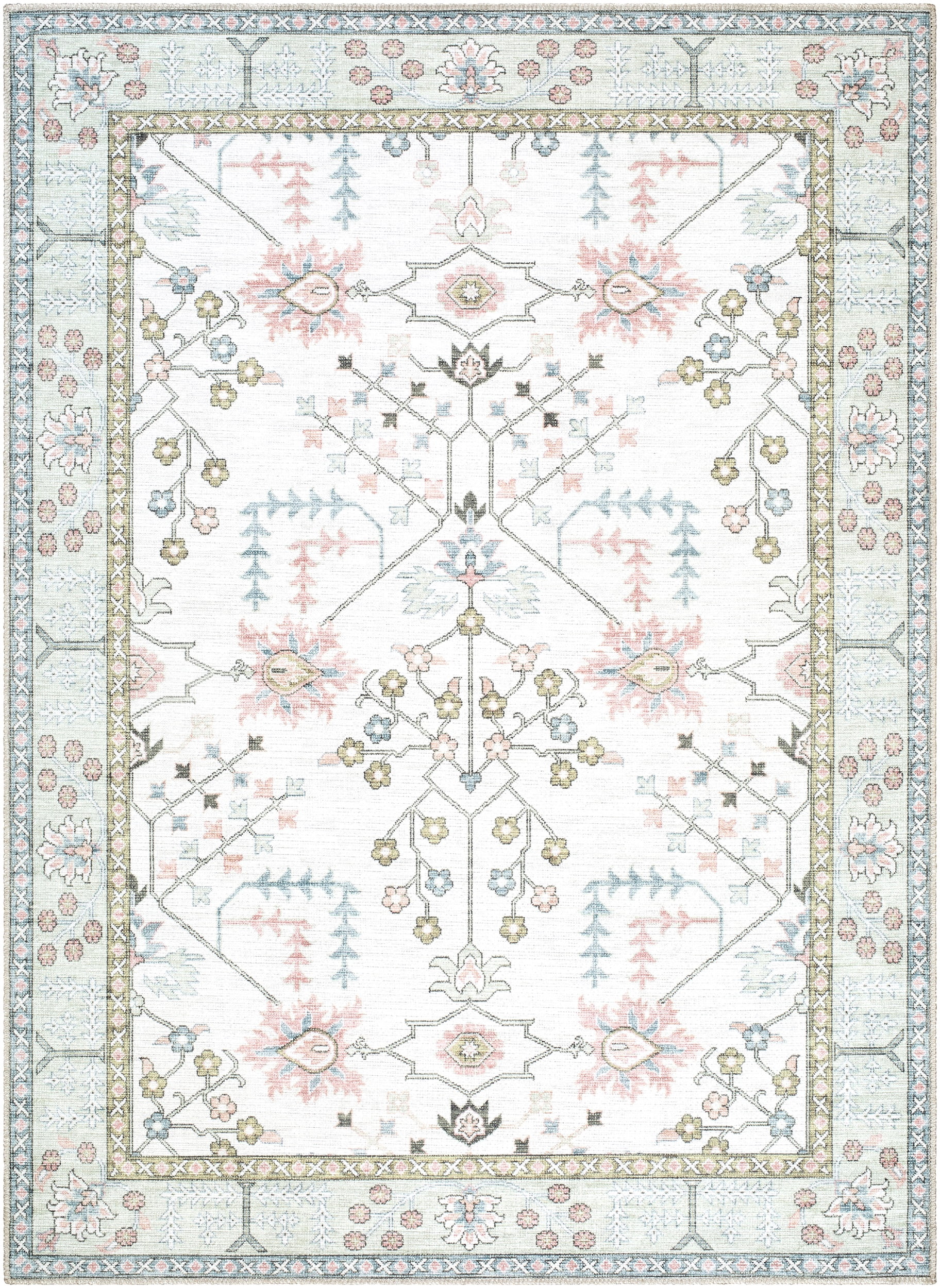 My Texas House Back to Campus Tess Area Rug, 5 ft 3 in x 7 ft Rectangle