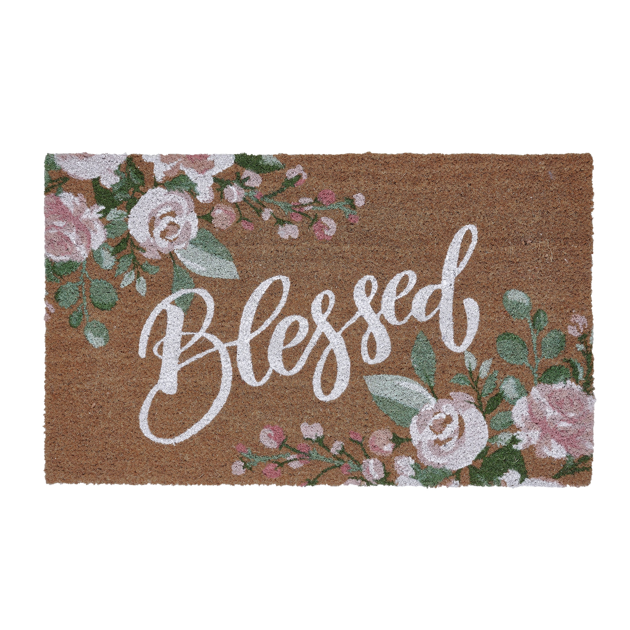 My Texas House Blessed Coir Doormat, 30"X48"
