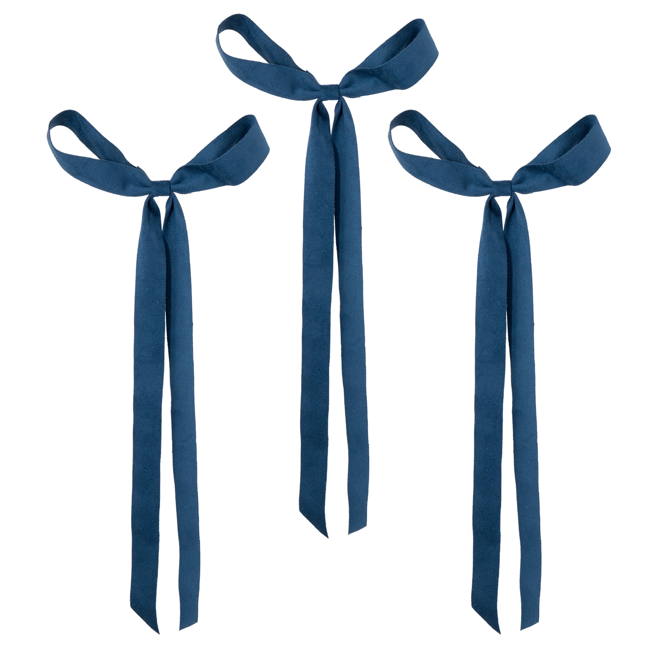 My Texas House Blue Decorative Christmas Bows, 17