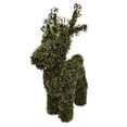 thumbnail image 1 of My Texas House Boxwood Deer Topiary Christmas Decoration, Green, 29", 1 of 5