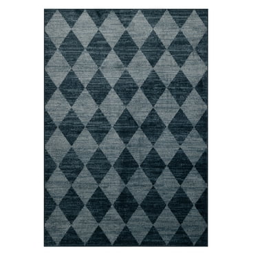 My Texas House Bronwyn 2' X 3' Blue Geometric Area Rug