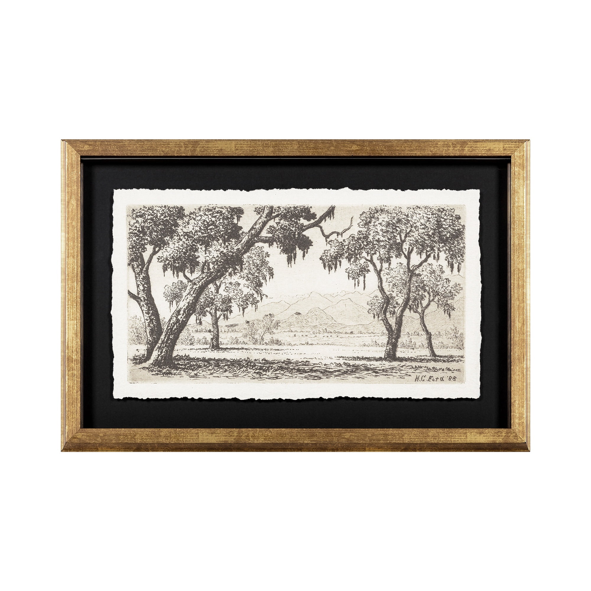 My Texas House California Landscape 18x12 Framed Wall Art