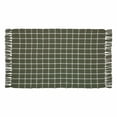 thumbnail image 1 of My Texas House Dark Green Plaid Indoor/Outdoor Layering Rug, 24" x 38", 1 of 5