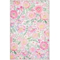 thumbnail image 1 of My Texas House Delaney Floral Indoor Washable Scatter Rug, 1 of 7