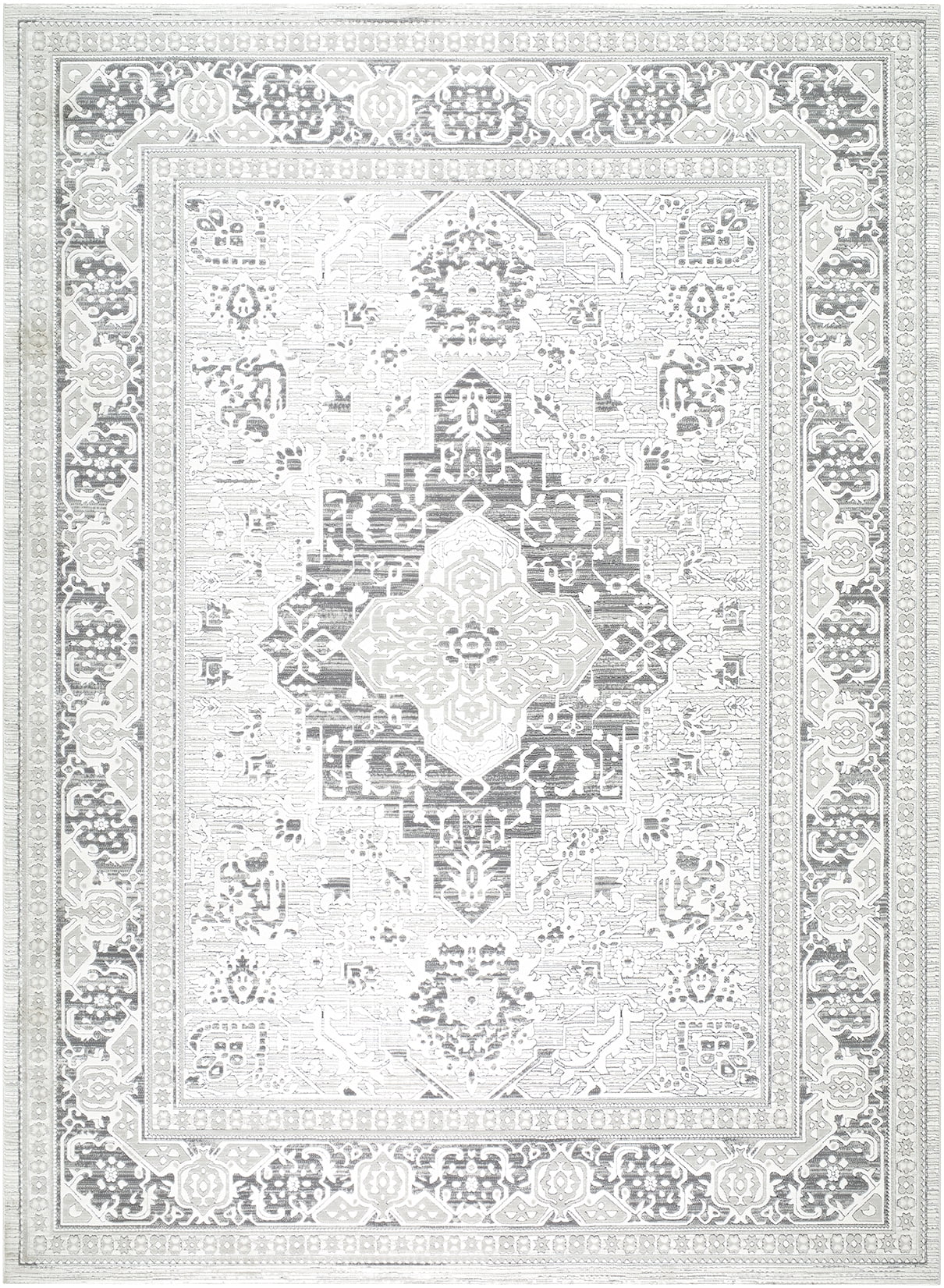 My Texas House Ellery 5 ft 3 in x 7 ft Area Rug, Off-White