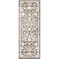 thumbnail image 1 of My Texas House Estelle 2' x 5'6" Grey White Floral Indoor Area Rug, 1 of 6