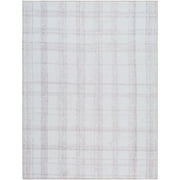 My Texas House Everyday Living Reese Natural Plaid Indoor 5' x 8' Area Rug