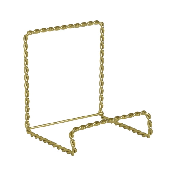 My Texas House 5" Gold Metal Coiled Picture Frame Holder