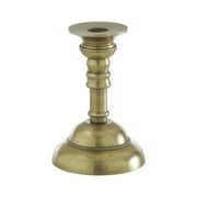 My Texas House Gold Metal Taper Candle Holder, 6