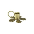 thumbnail image 1 of My Texas House Gold Petal Metal Taper Candle Holder with Handle, 1.5", 1 of 5