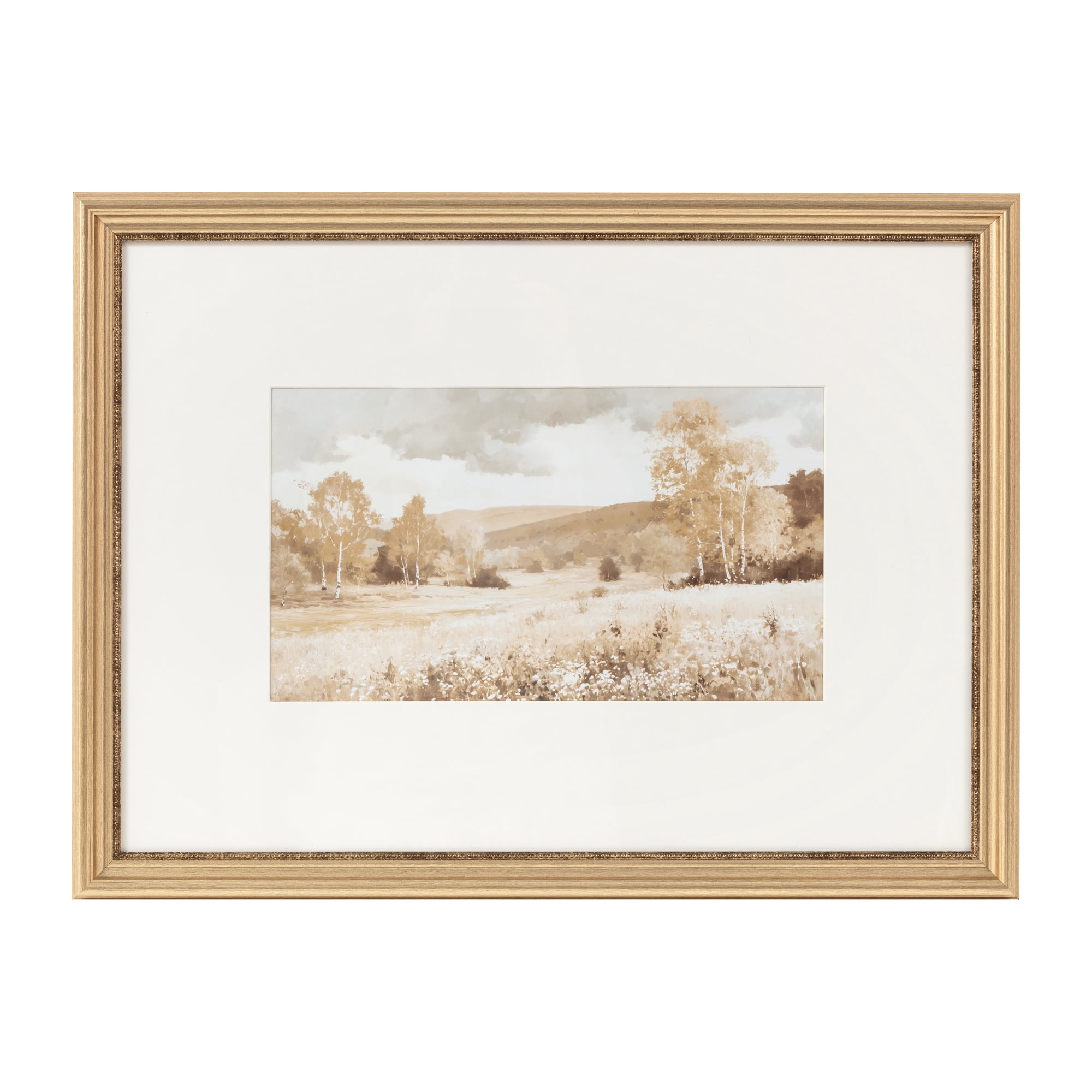 My Texas House Golden Hills 24x18 Framed Wall Art
