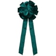 thumbnail image 1 of My Texas House Green Velvet Tree Topper Bow, 28 inch, 1 of 4