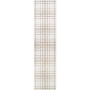 My Texas House Hampshire Plaid 2 X 8 Driftwood Reversible Runner Rug