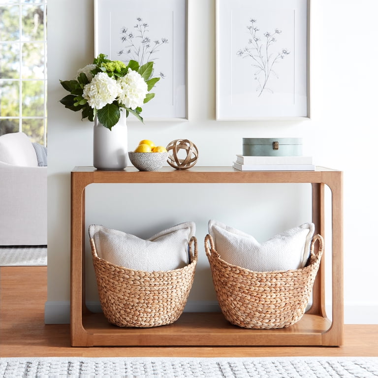 My Texas House Haven Console Table, Warm Brown - Walmart.com