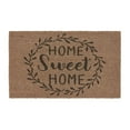 thumbnail image 1 of My Texas House Home Sweet Home Typography Natural Coir Doormat, 30" x 48", 1 of 8