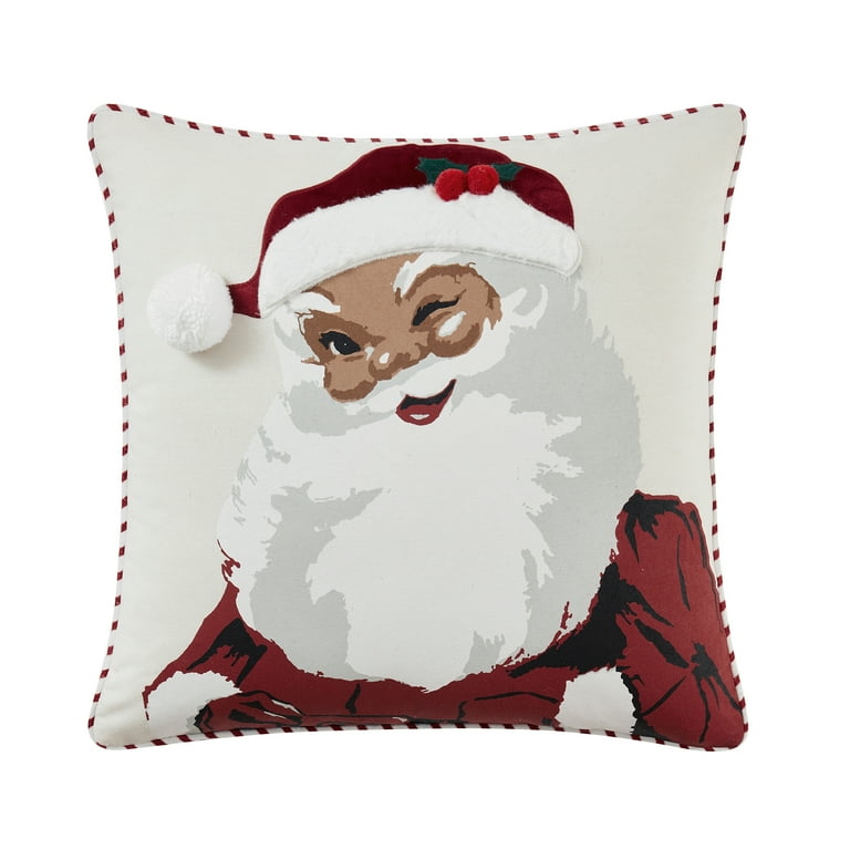 Santa top claws pillow