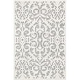thumbnail image 1 of My Texas House Lady Bird 1'11" X 3'3" Gray Damask Outdoor Rug, 1 of 8
