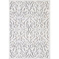 thumbnail image 1 of My Texas House Lady Bird 7'9" X 10'10" Driftwood Damask Outdoor Rug, 1 of 8