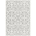 thumbnail image 1 of My Texas House Lady Bird, Modern Farmhouse, Damask, Indoor Outdoor Area Rug, Natural Gray, 5'3" x 7'6", 1 of 9