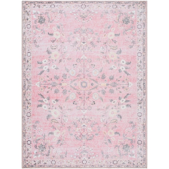 My Texas House Lucy Traditional Indoor Washable 5' x 8' Area Rug