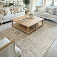 thumbnail image 1 of My Texas House Maeve 7'10" X 9'10" Tan Geometric Area Rug, 1 of 7