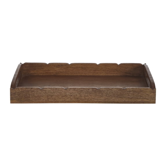 My Texas House 18" x 12" Natural Mango Wood Decorative Tray