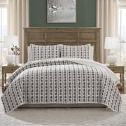 My Texas House Missie 2-Piece Multi Mistletoe Adult Quilt Set, Twin/Twin XL