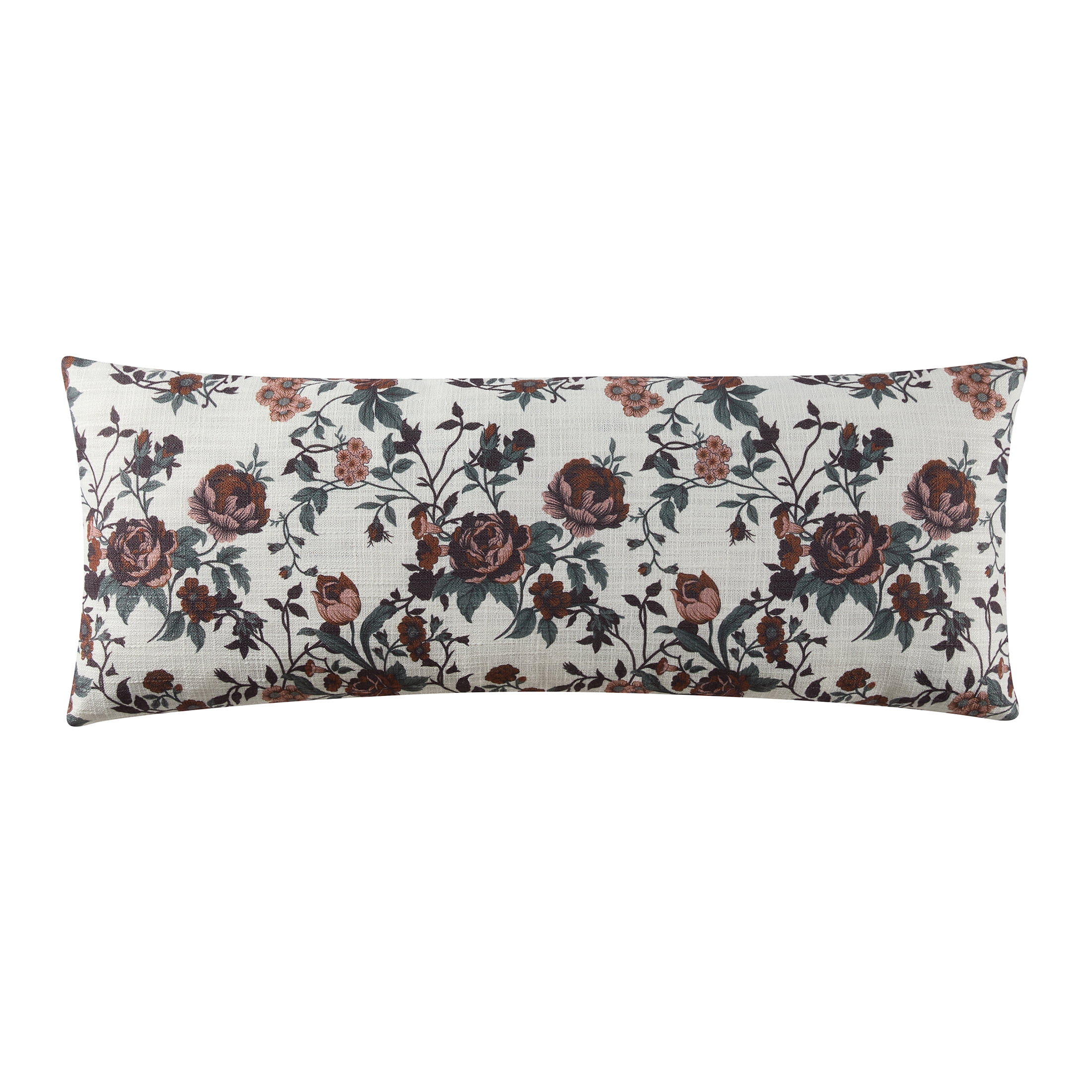 My Texas House 14 in x 36 in Multicolor Floral Oblong Decorative Pillow