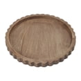 thumbnail image 1 of My Texas House Natural Mango Wood Round Decorative Tray, 16" x 2", 1 of 5