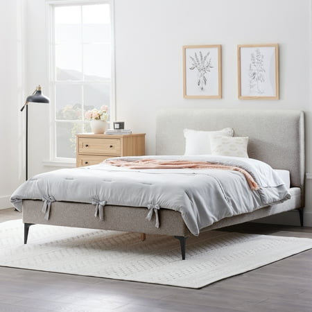 Actual Color: Light Gray, Bed Size: Queen